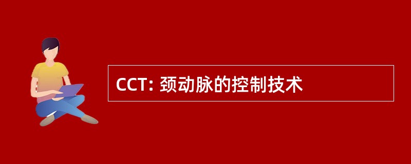 CCT: 颈动脉的控制技术