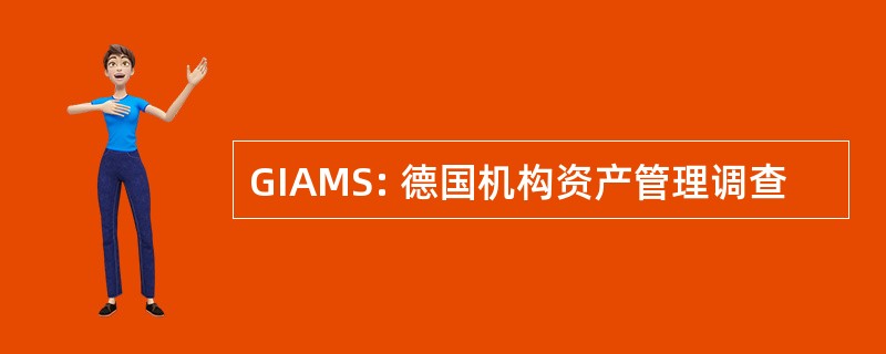 GIAMS: 德国机构资产管理调查