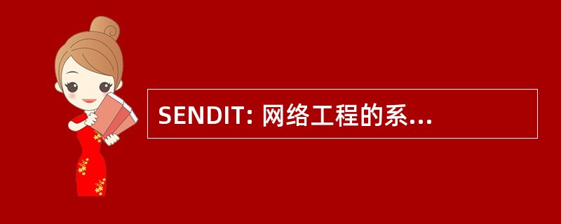 SENDIT: 网络工程的系统调试，集成，和测试