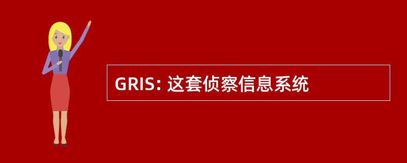 GRIS: 这套侦察信息系统