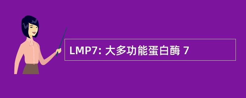 LMP7: 大多功能蛋白酶 7