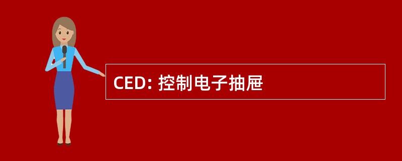 CED: 控制电子抽屉