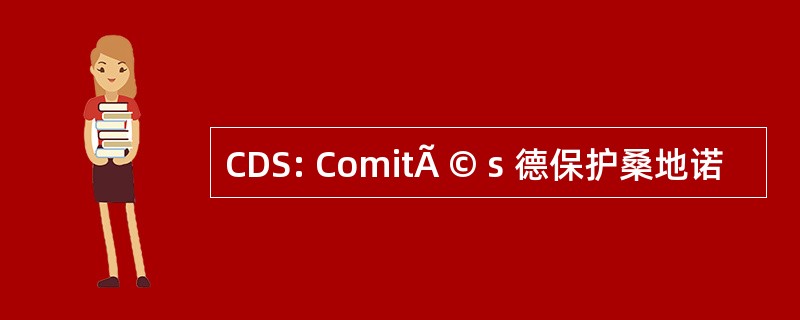 CDS: ComitÃ © s 德保护桑地诺