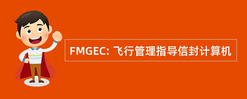 FMGEC: 飞行管理指导信封计算机