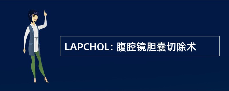 LAPCHOL: 腹腔镜胆囊切除术