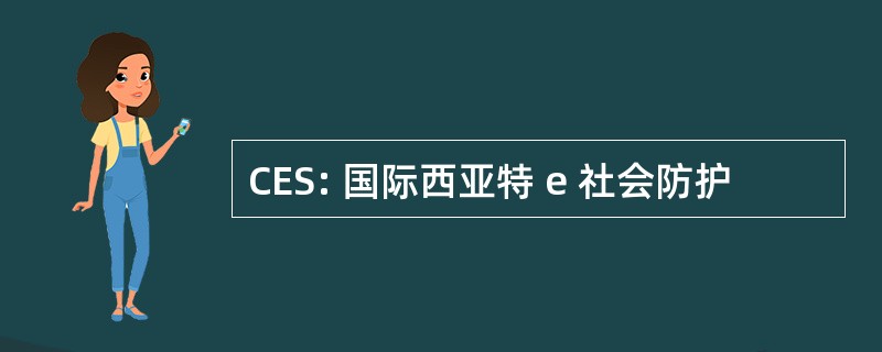 CES: 国际西亚特 e 社会防护