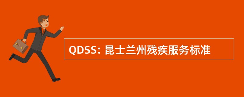 QDSS: 昆士兰州残疾服务标准