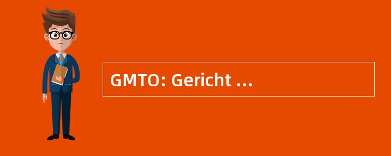 GMTO: Gericht 电机技术合作 Opleidingen