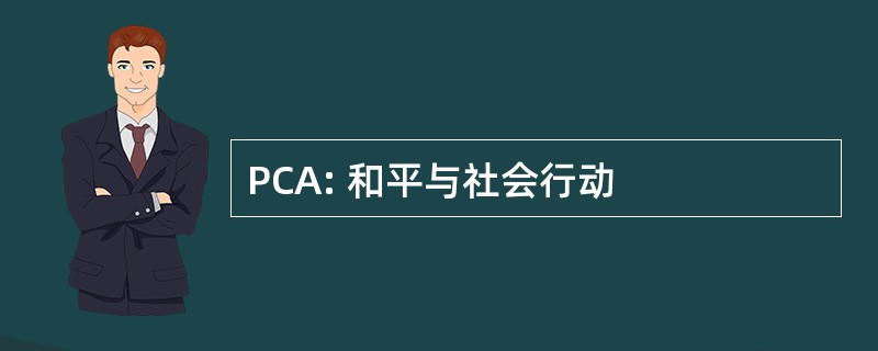 PCA: 和平与社会行动