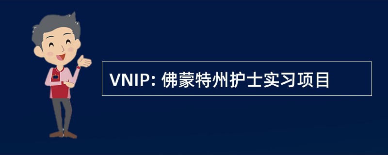 VNIP: 佛蒙特州护士实习项目