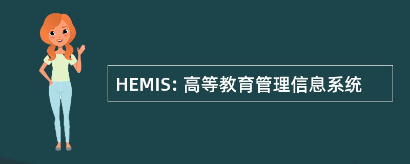 HEMIS: 高等教育管理信息系统