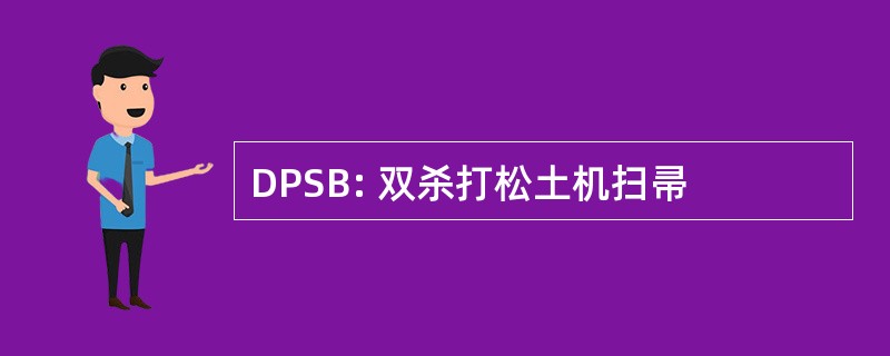 DPSB: 双杀打松土机扫帚