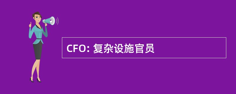 CFO: 复杂设施官员