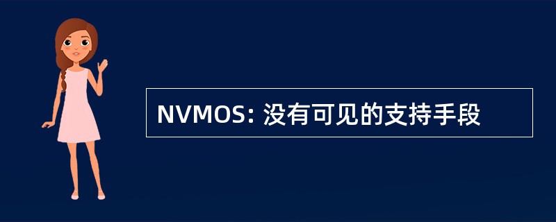 NVMOS: 没有可见的支持手段