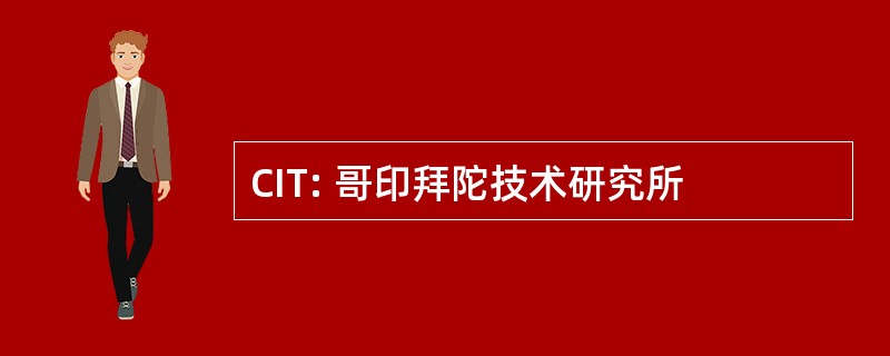 CIT: 哥印拜陀技术研究所