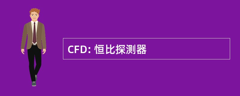 CFD: 恒比探测器