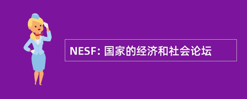 NESF: 国家的经济和社会论坛