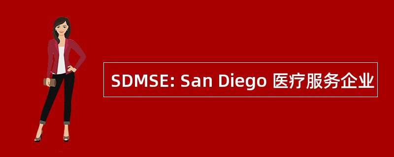 SDMSE: San Diego 医疗服务企业