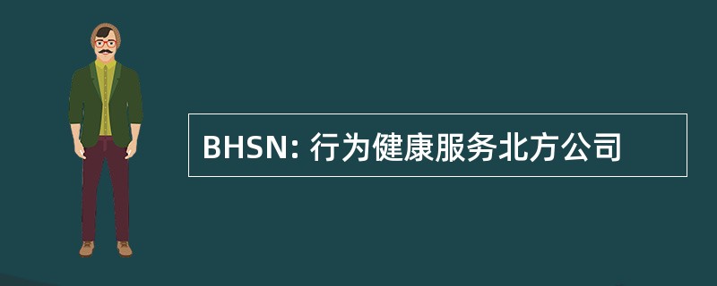 BHSN: 行为健康服务北方公司