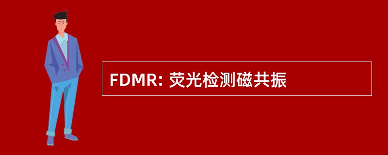 FDMR: 荧光检测磁共振