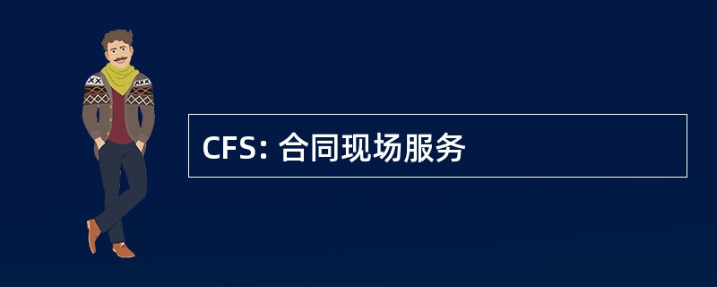 CFS: 合同现场服务