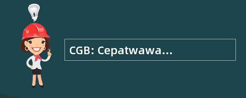 CGB: Cepatwawasan 集团 berhad 公司