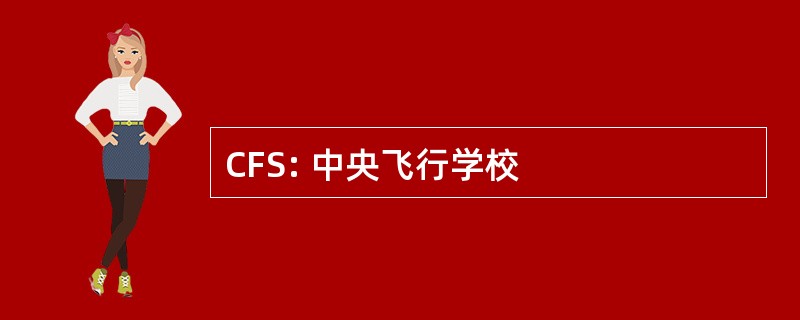 CFS: 中央飞行学校