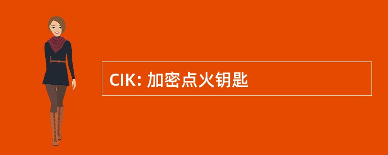 CIK: 加密点火钥匙