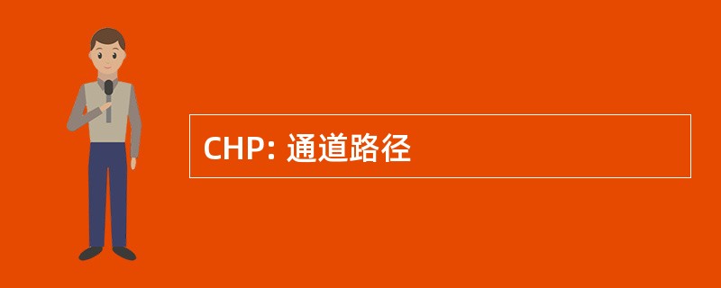 CHP: 通道路径