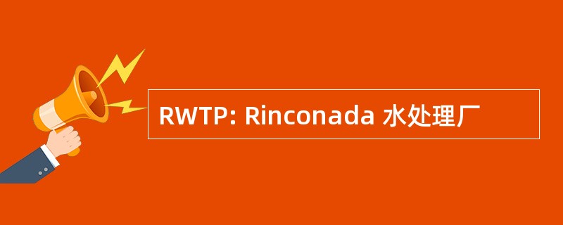 RWTP: Rinconada 水处理厂