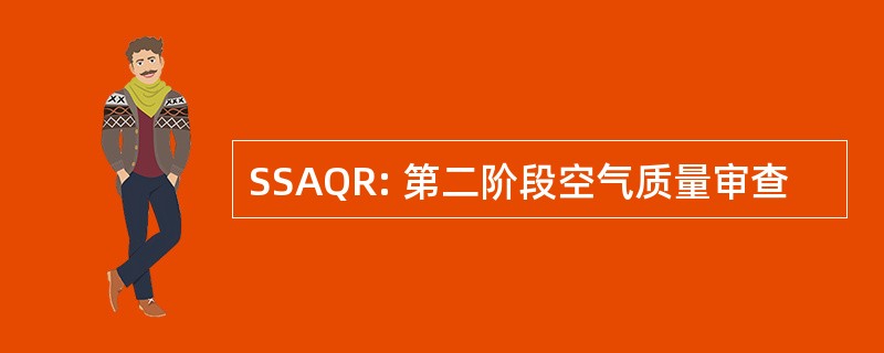 SSAQR: 第二阶段空气质量审查