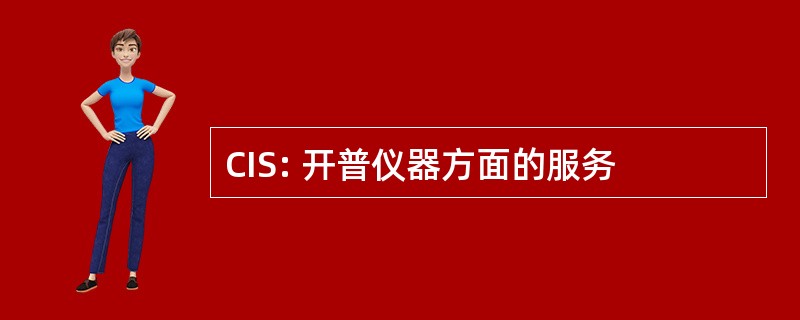 CIS: 开普仪器方面的服务