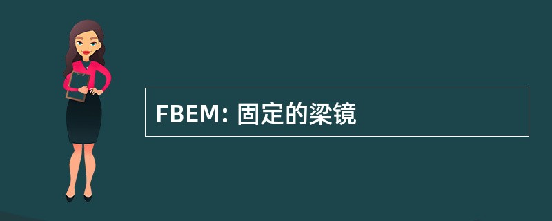 FBEM: 固定的梁镜