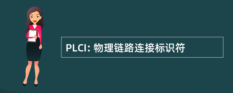 PLCI: 物理链路连接标识符