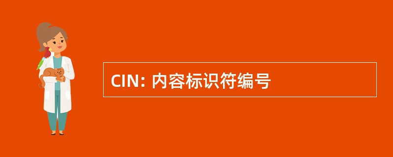 CIN: 内容标识符编号