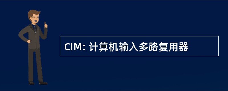 CIM: 计算机输入多路复用器