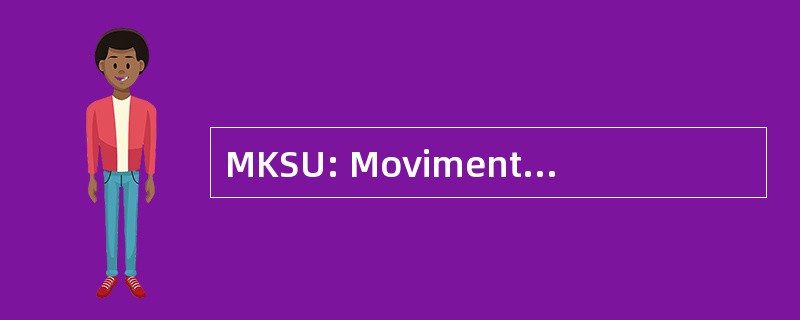 MKSU: Moviment Kattoliku Studenti Universitarji