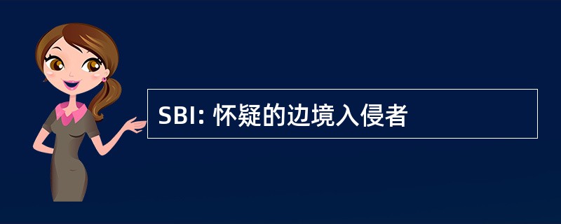 SBI: 怀疑的边境入侵者