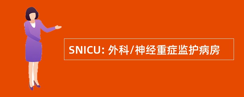 SNICU: 外科/神经重症监护病房