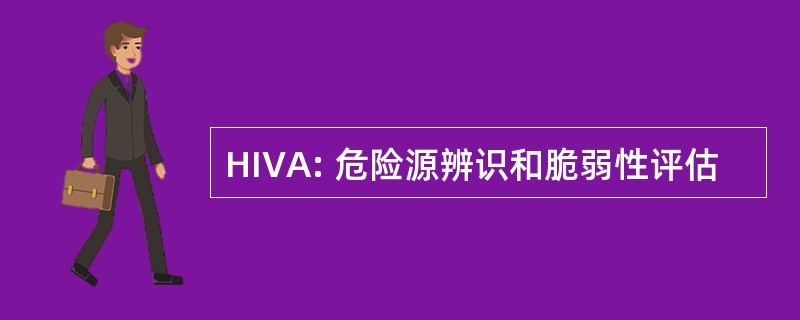 HIVA: 危险源辨识和脆弱性评估