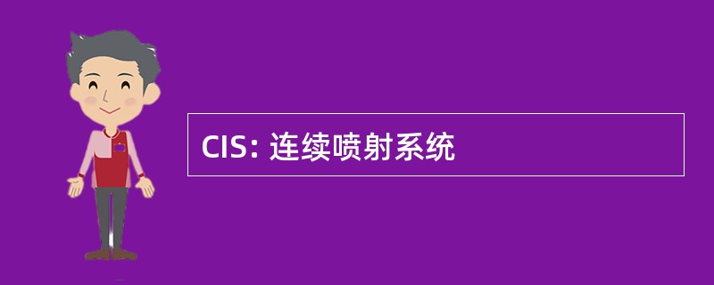 CIS: 连续喷射系统