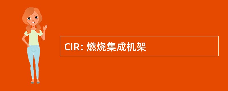 CIR: 燃烧集成机架