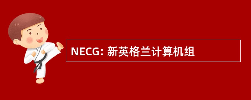 NECG: 新英格兰计算机组