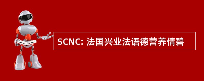 SCNC: 法国兴业法语德营养倩碧