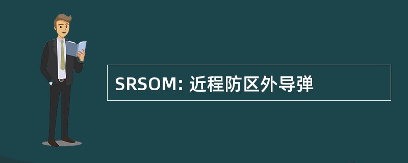 SRSOM: 近程防区外导弹