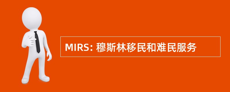 MIRS: 穆斯林移民和难民服务