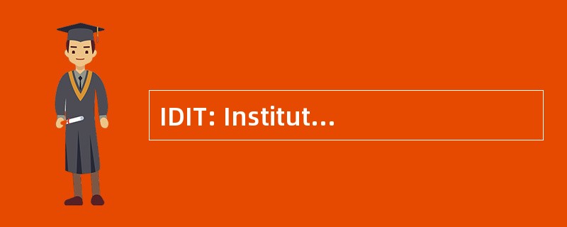 IDIT: Institut du 所有权国际 des 运输