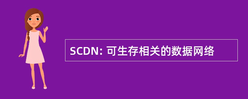 SCDN: 可生存相关的数据网络