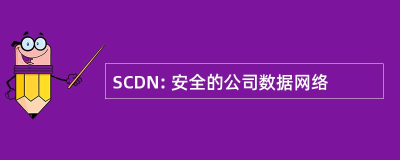 SCDN: 安全的公司数据网络