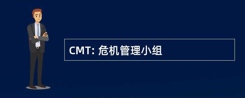 CMT: 危机管理小组